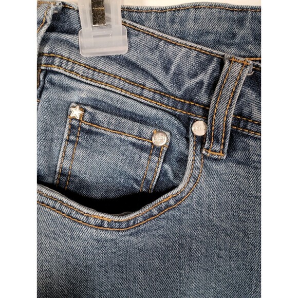 Azzure Womens Light Wash Straight Leg Jeans Size 31 - Picture 4 of 10